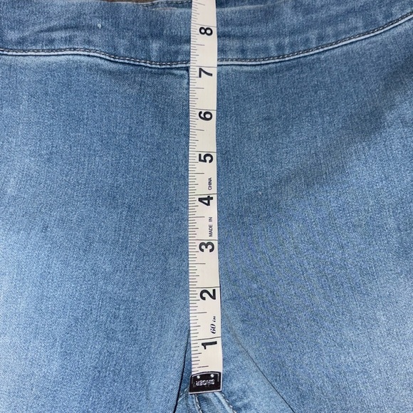 Free People Flare Split Hem Jeans Size 27 Medium Wash - Picture 16 of 16